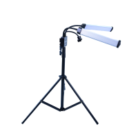 Double Arm LED Lamp Light With Tripod And Remote